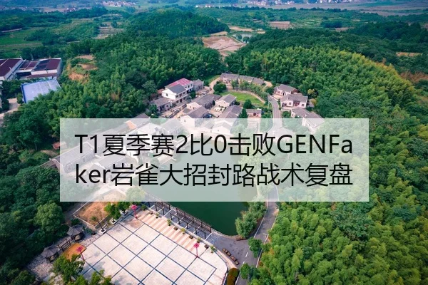 T1夏季赛2比0击败GENFaker岩雀大招封路战术复盘